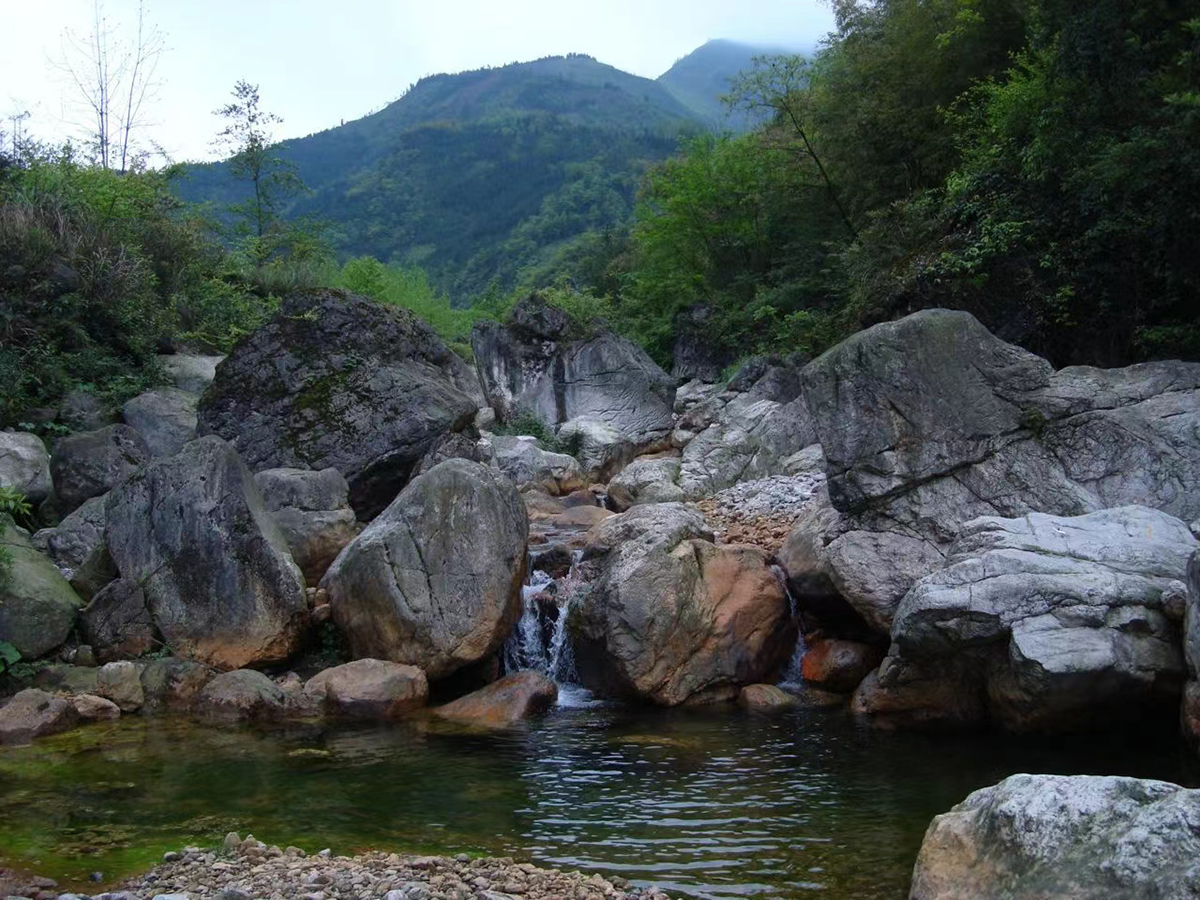 安澜景观石—水冲石